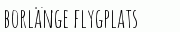 Offertförfrågningar  borlnge flygplats
